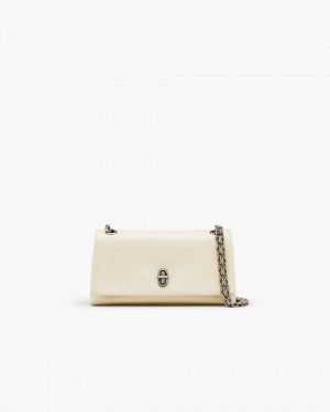 The Dual Bag Marc Jacobs The Dual Chain Wallet γυναικεια ασπρα | 254693AKC