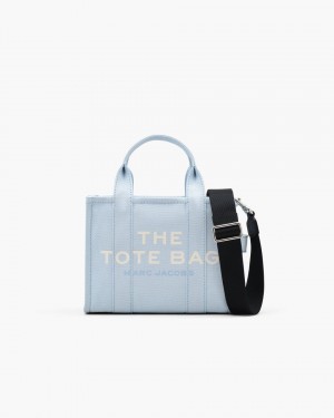 The Tote Bag Marc Jacobs The Canvas Small Tote Bag γυναικεια μπλε | 973012BHE