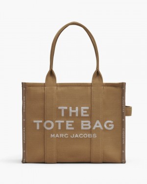 The Tote Bag Marc Jacobs The Jacquard Large Tote Bag γυναικεια καφε | 302749VKL