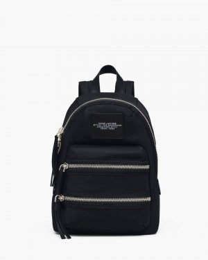 Σακιδια Marc Jacobs The Biker Nylon Medium Backpack γυναικεια μαυρα | 745906DST