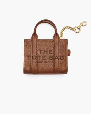 Συμβολα Marc Jacobs The Nano Tote Bag Charm γυναικεια Argan Oil | 540867CEJ