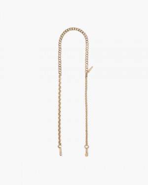 Λουράκι τσάντας Marc Jacobs The Chain Strap γυναικεια χρυσο χρωμα | 712508RTJ