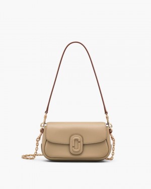 τσάντεσ ώμου Marc Jacobs The Clover Shoulder Bag γυναικεια καφε | 274603ZHD