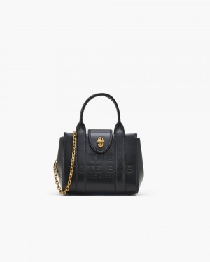 Τσαντα Χειροσ Marc Jacobs The Turnlock Crossbody Tote Bag γυναικεια μαυρα | 680125AGF