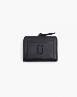 μικρά πορτοφόλια Marc Jacobs The Utility Snapshot DTM Mini Compact Wallet γυναικεια μαυρα | 108235FTH