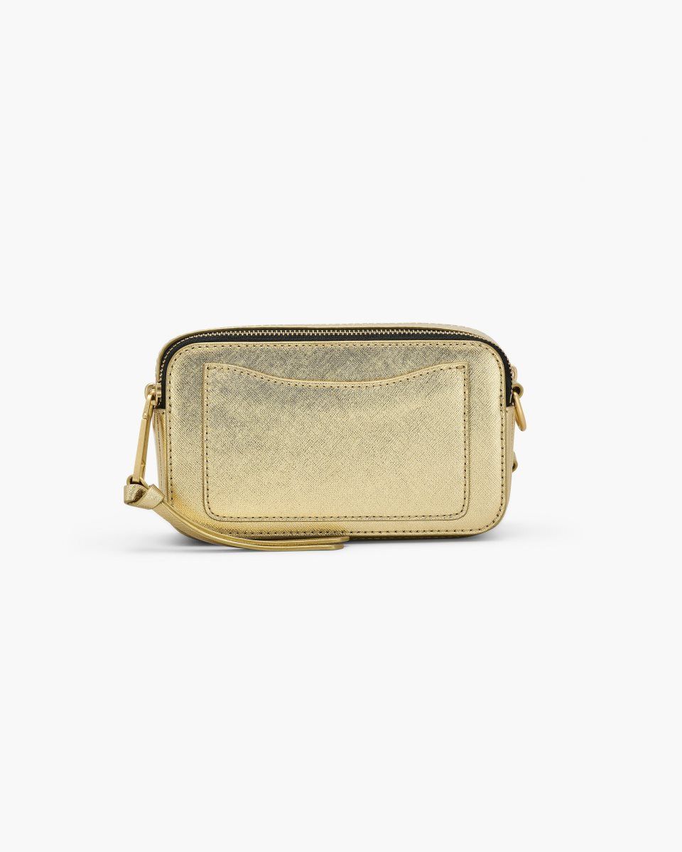 Snapshot Τσαντεσ Marc Jacobs The Metallic Snapshot γυναικεια χρυσο χρωμα | 856091ZYB