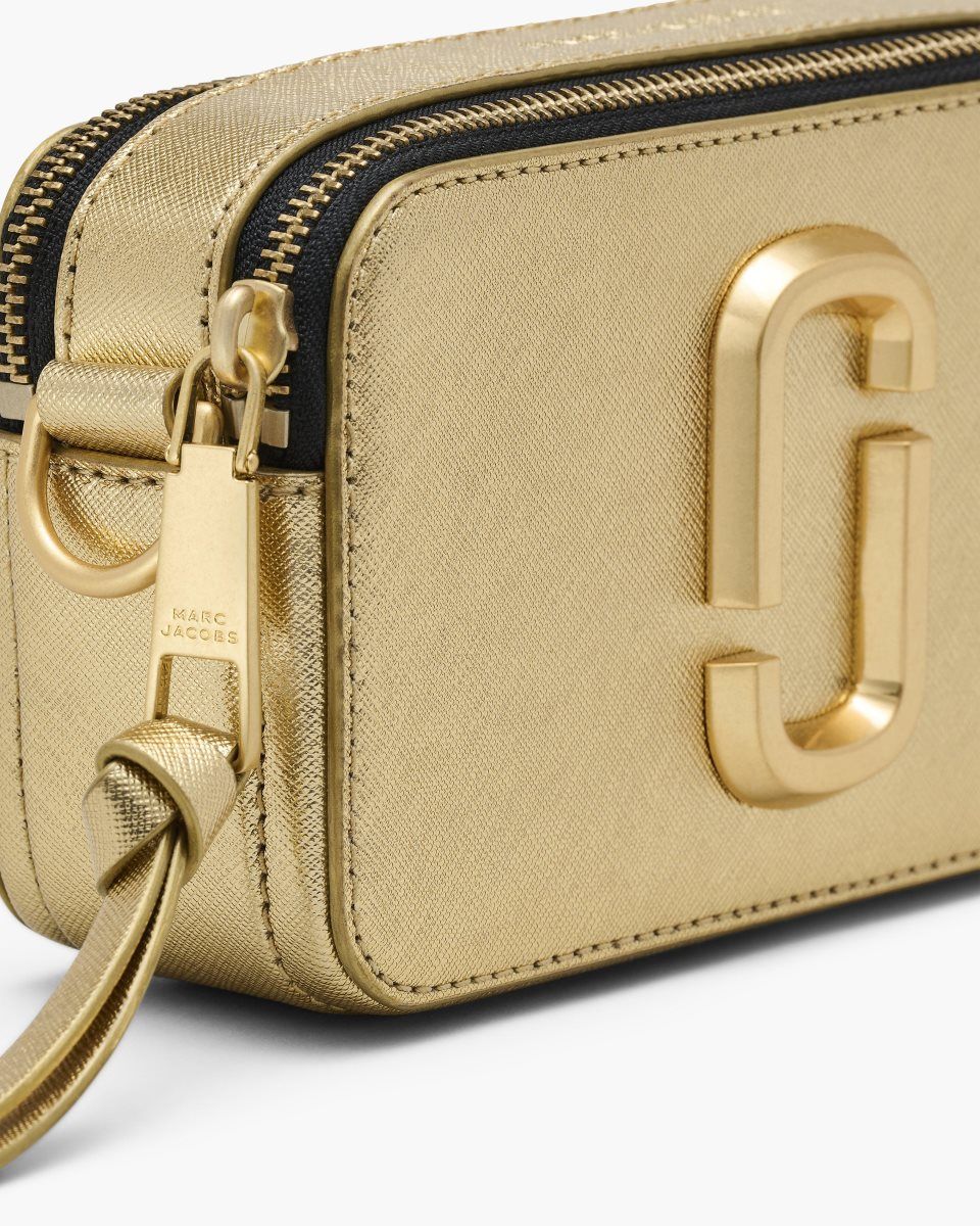 Snapshot Τσαντεσ Marc Jacobs The Metallic Snapshot γυναικεια χρυσο χρωμα | 856091ZYB