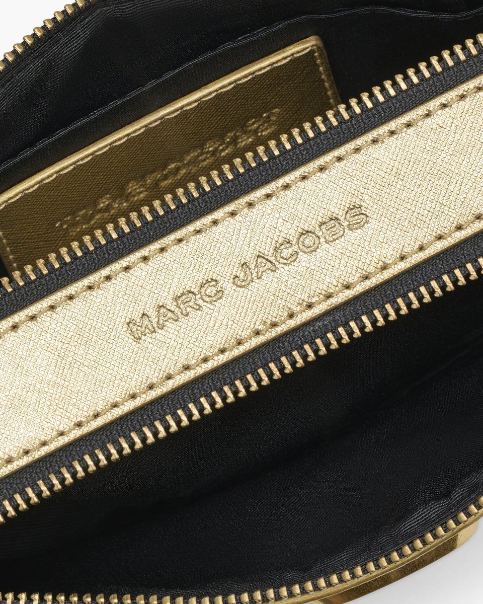 Snapshot Τσαντεσ Marc Jacobs The Metallic Snapshot γυναικεια χρυσο χρωμα | 856091ZYB