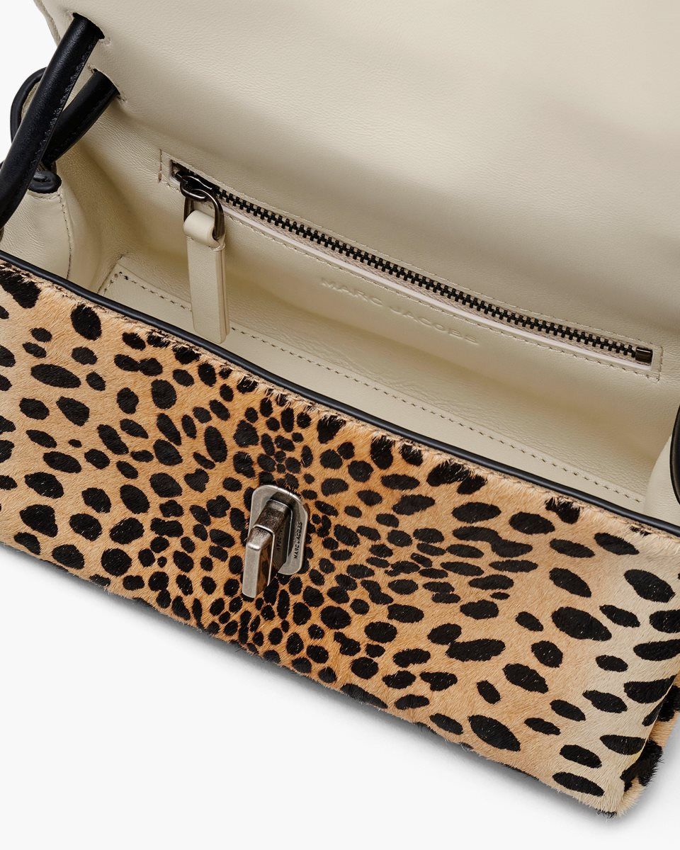 The Dual Bag Marc Jacobs The Cheetah Haircalf Mini Dual Bag γυναικεια μαυρα Πολύχρωμο | 461378HDE