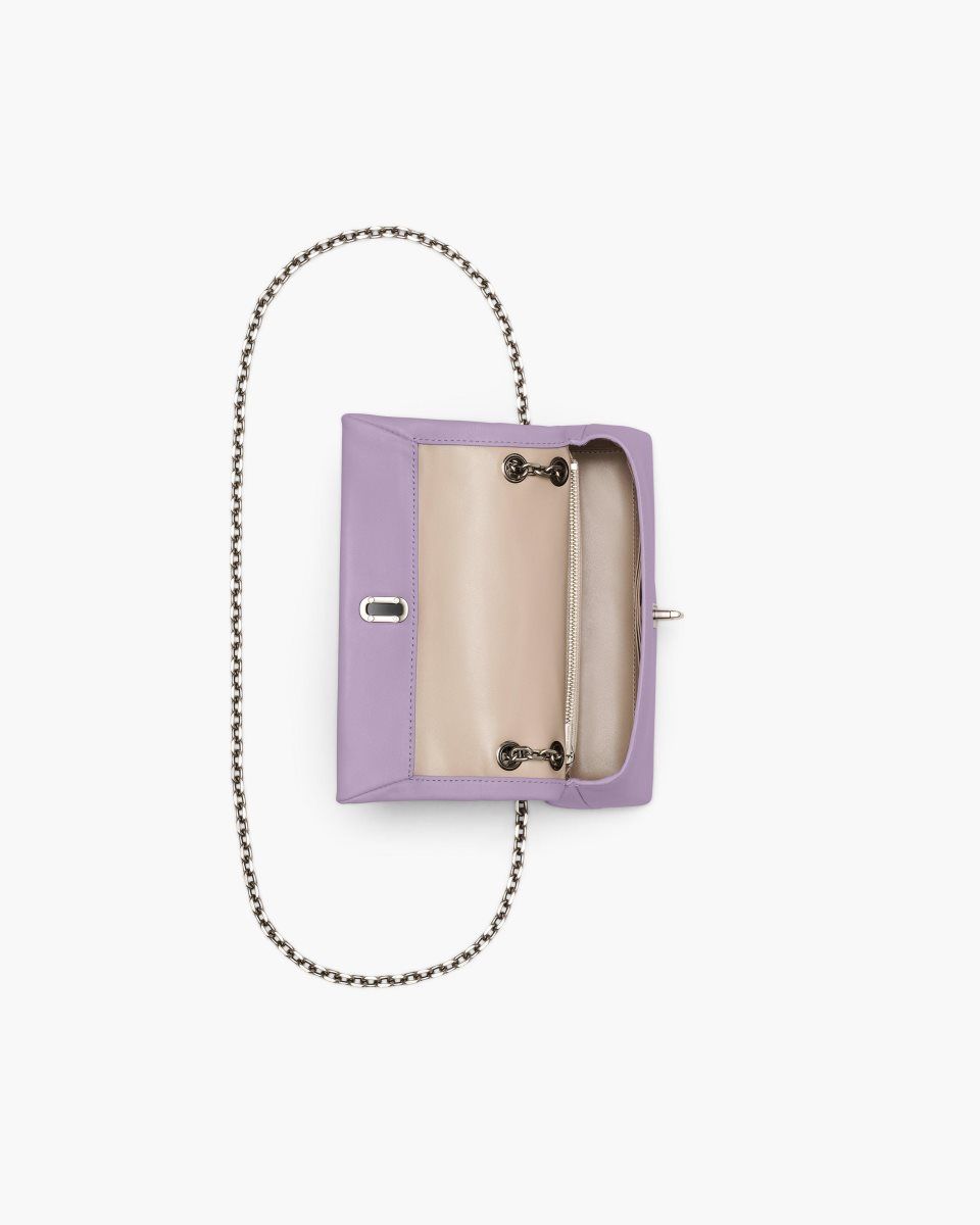 The Dual Bag Marc Jacobs The Dual Chain Wallet γυναικεια μωβ | 207951SBF