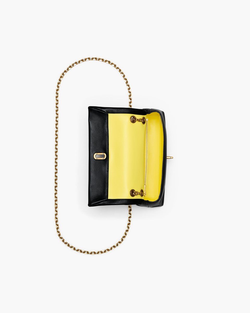 The Dual Bag Marc Jacobs The Dual Chain Wallet γυναικεια μαυρα | 916472AJR