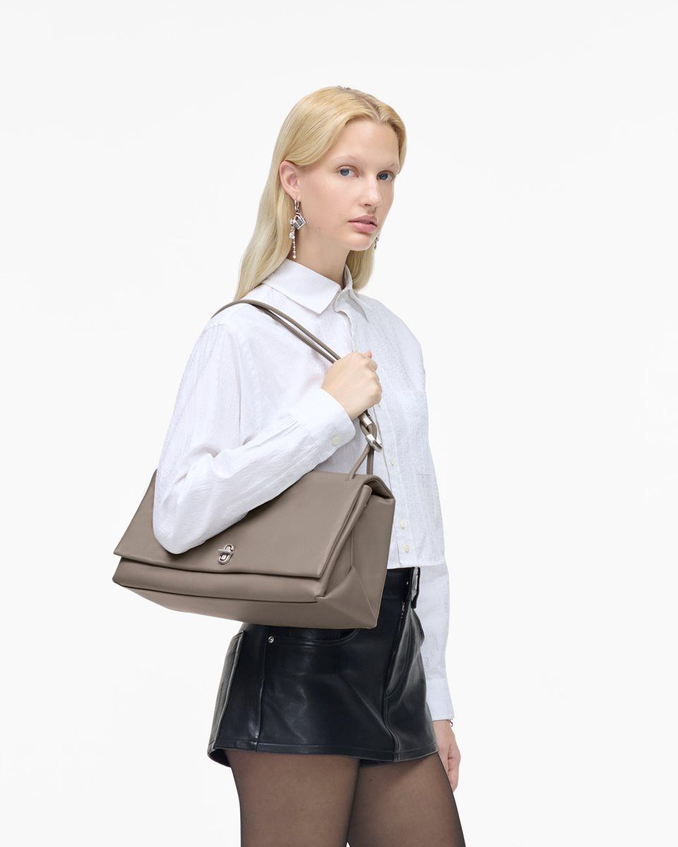 The Dual Bag Marc Jacobs The Large Dual Bag γυναικεια Cement | 143756UGC