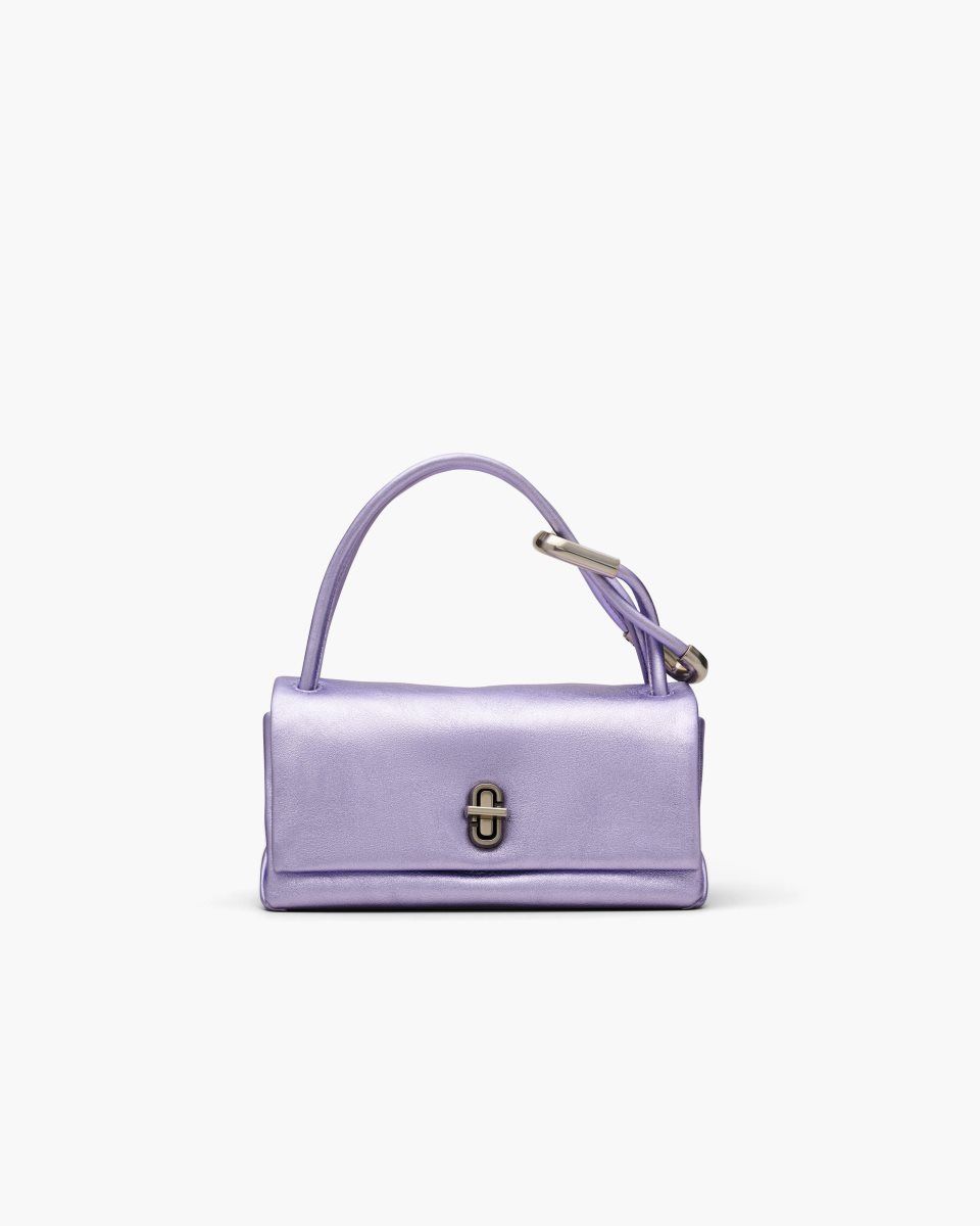 The Dual Bag Marc Jacobs The Metallic Mini Dual Bag γυναικεια μωβ | 856721BVW