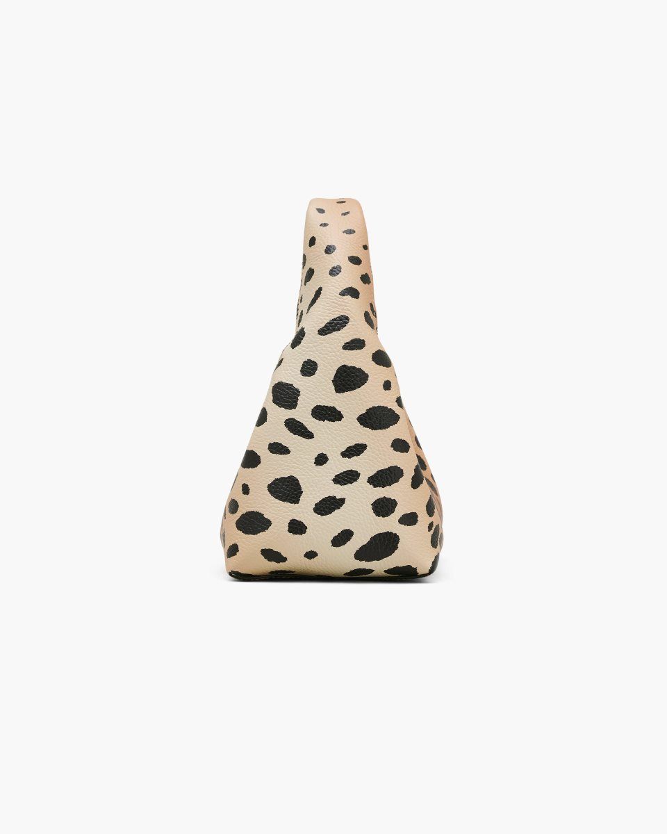 The Sack Bag Marc Jacobs The Cheetah Leather Mini Sack Bag γυναικεια μαυρα Πολύχρωμο | 194708KJI