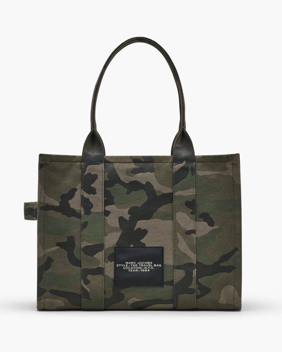 The Tote Bag Marc Jacobs The Camo Jacquard Large Tote Bag γυναικεια καμουφλάζ Πολύχρωμο | 450386PZH