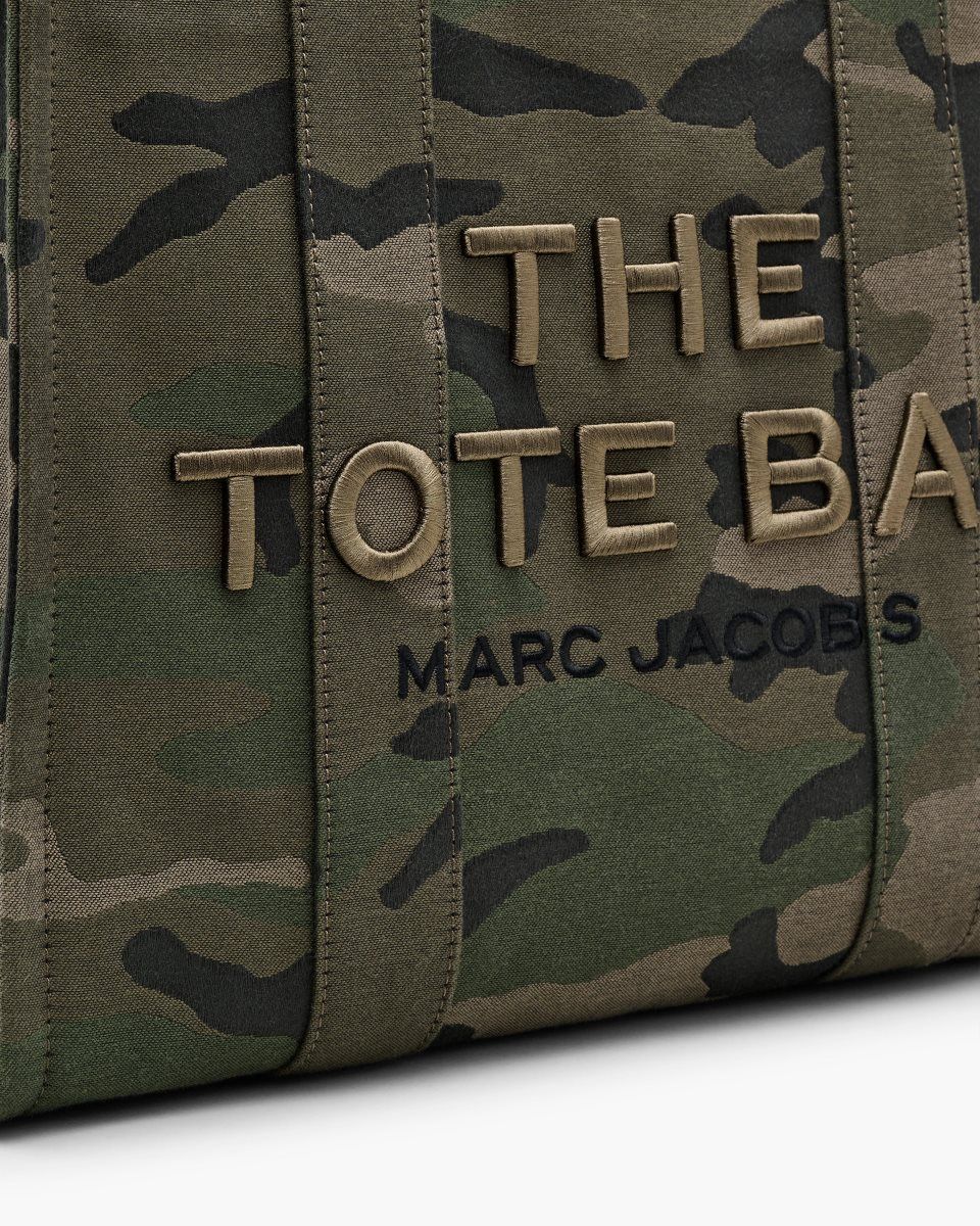 The Tote Bag Marc Jacobs The Camo Jacquard Large Tote Bag γυναικεια καμουφλάζ Πολύχρωμο | 450386PZH