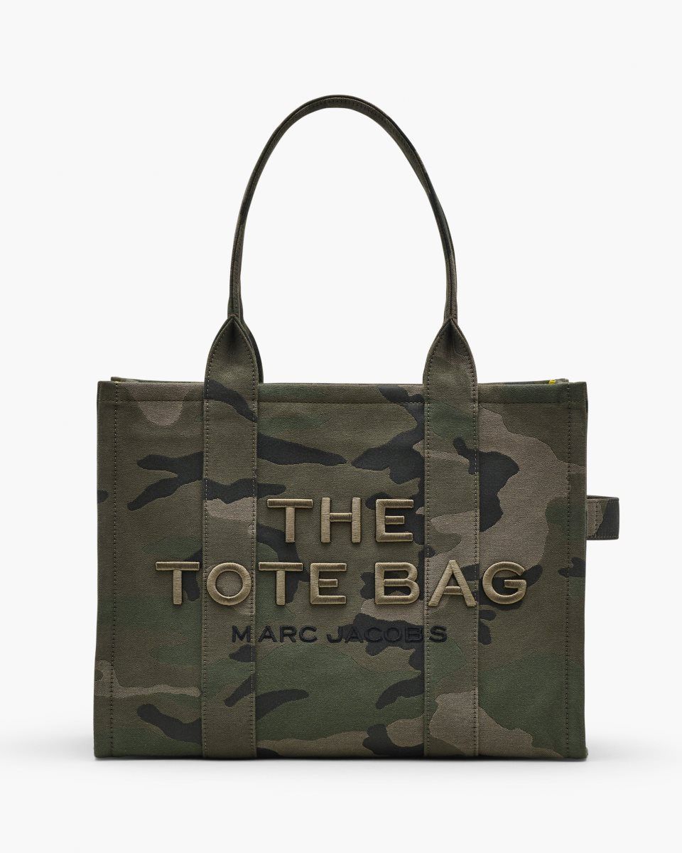 The Tote Bag Marc Jacobs The Camo Jacquard Large Tote Bag γυναικεια καμουφλάζ Πολύχρωμο | 450386PZH