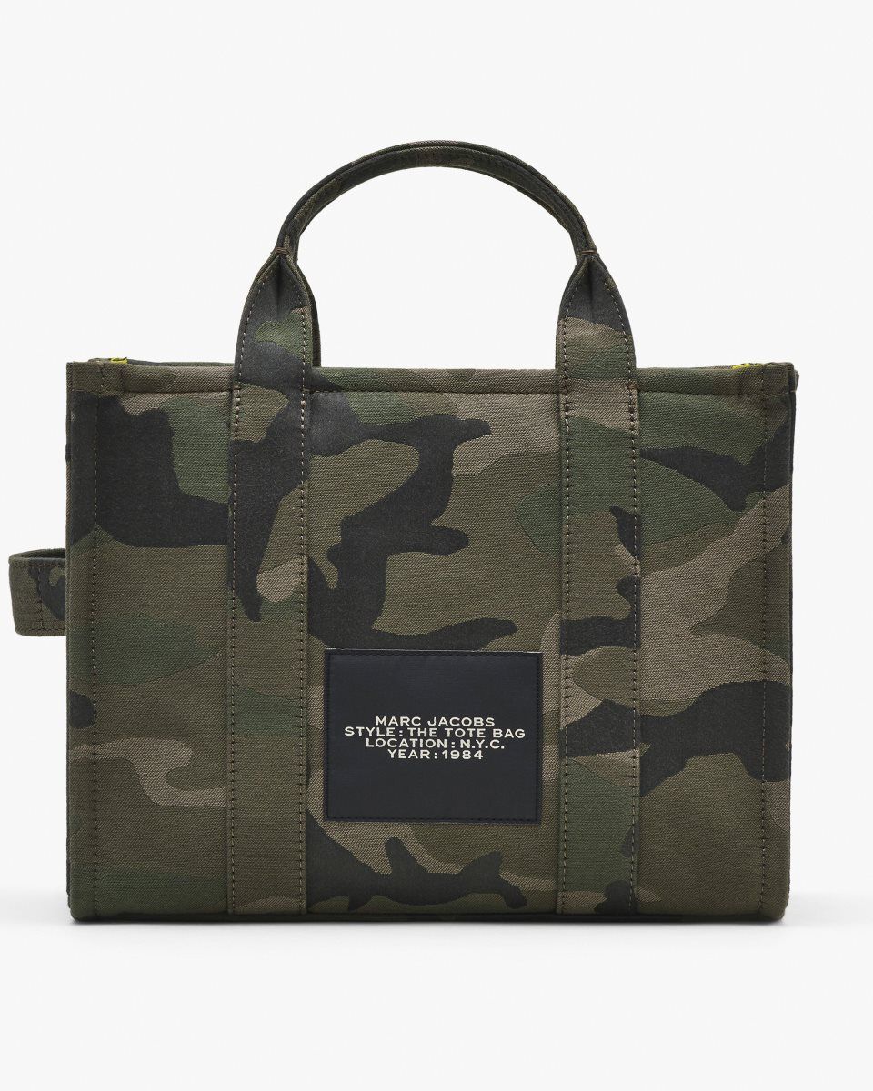 The Tote Bag Marc Jacobs The Camo Jacquard Medium Tote Bag γυναικεια καμουφλάζ Πολύχρωμο | 504861JHO