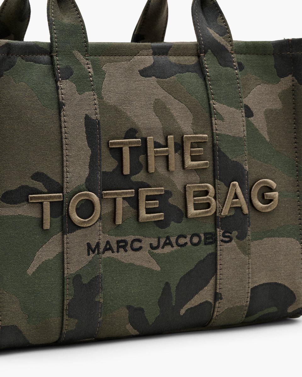 The Tote Bag Marc Jacobs The Camo Jacquard Medium Tote Bag γυναικεια καμουφλάζ Πολύχρωμο | 504861JHO