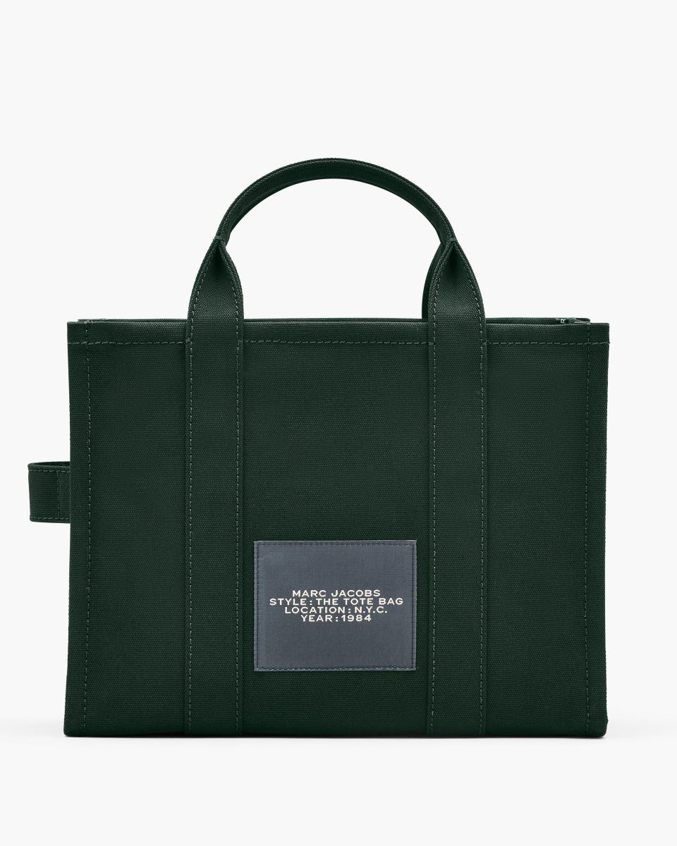 The Tote Bag Marc Jacobs The Canvas Medium Tote Bag γυναικεια σκούρο πρασινο | 362708XPV