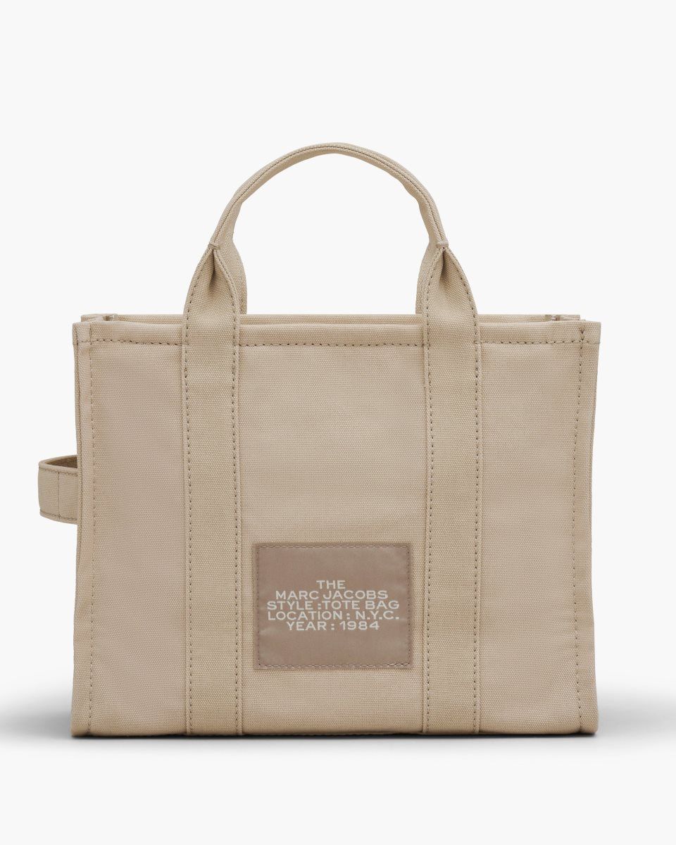 The Tote Bag Marc Jacobs The Canvas Medium Tote Bag γυναικεια Μπεζ | 527049JIV