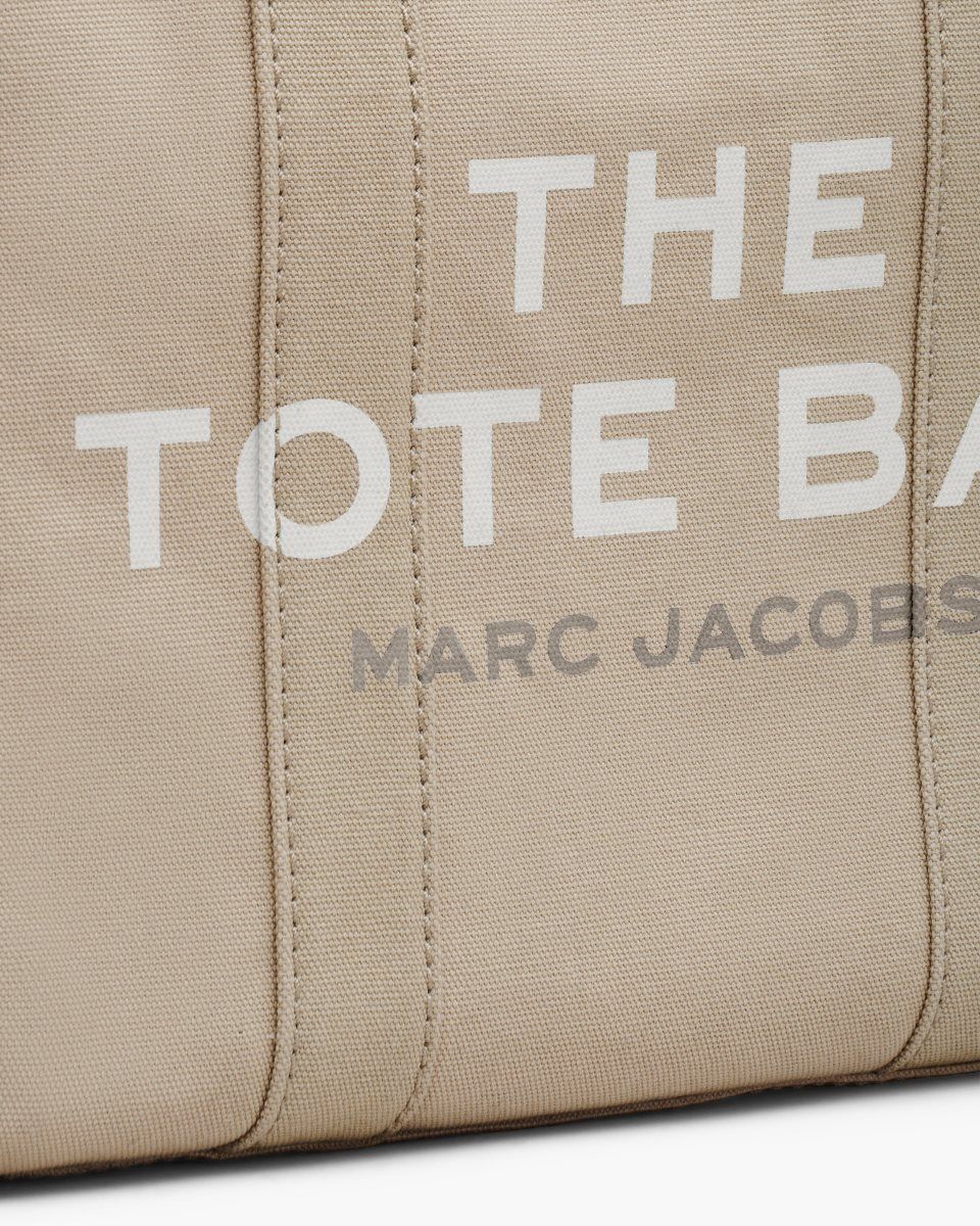 The Tote Bag Marc Jacobs The Canvas Medium Tote Bag γυναικεια Μπεζ | 527049JIV