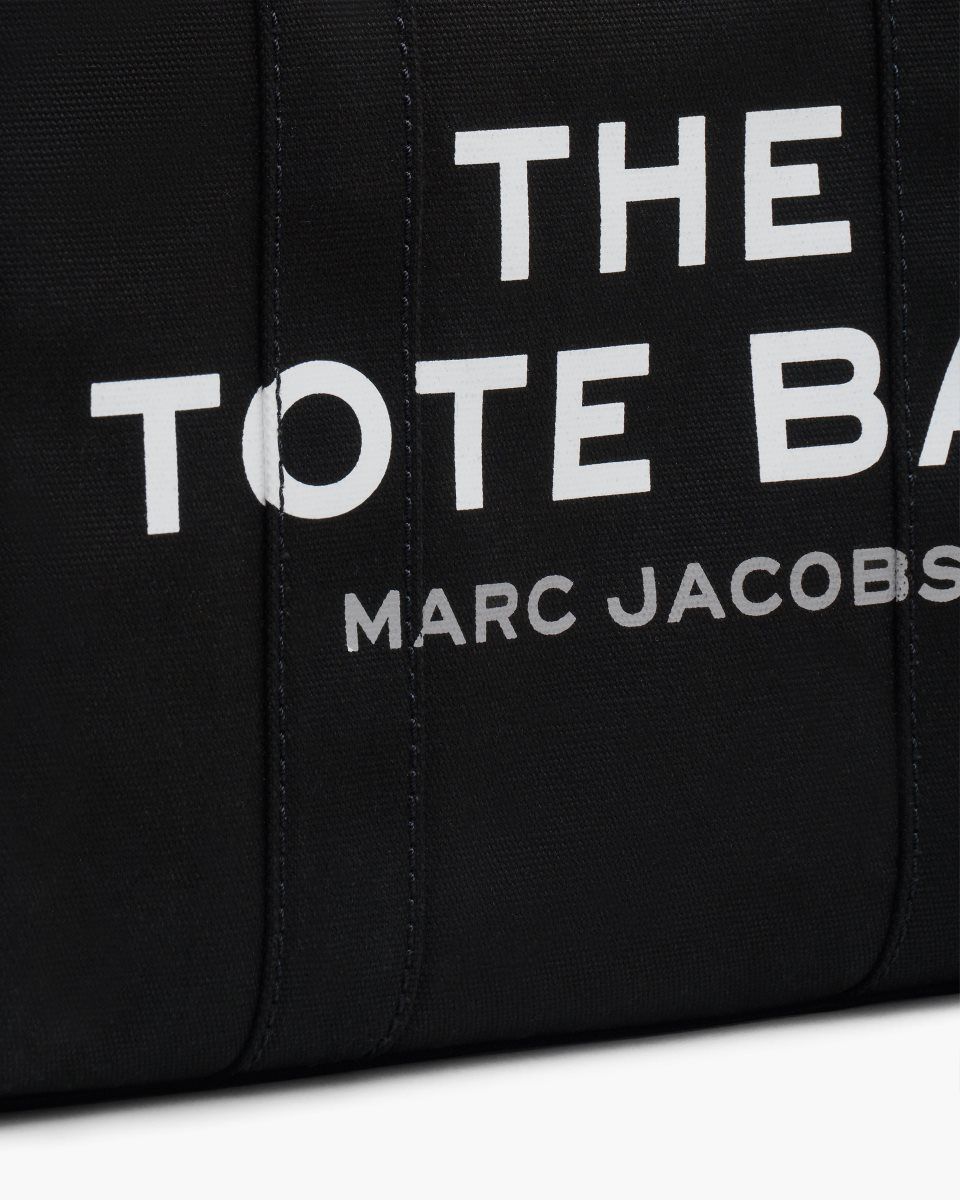 The Tote Bag Marc Jacobs The Canvas Medium Tote Bag γυναικεια μαυρα | 594683SBL