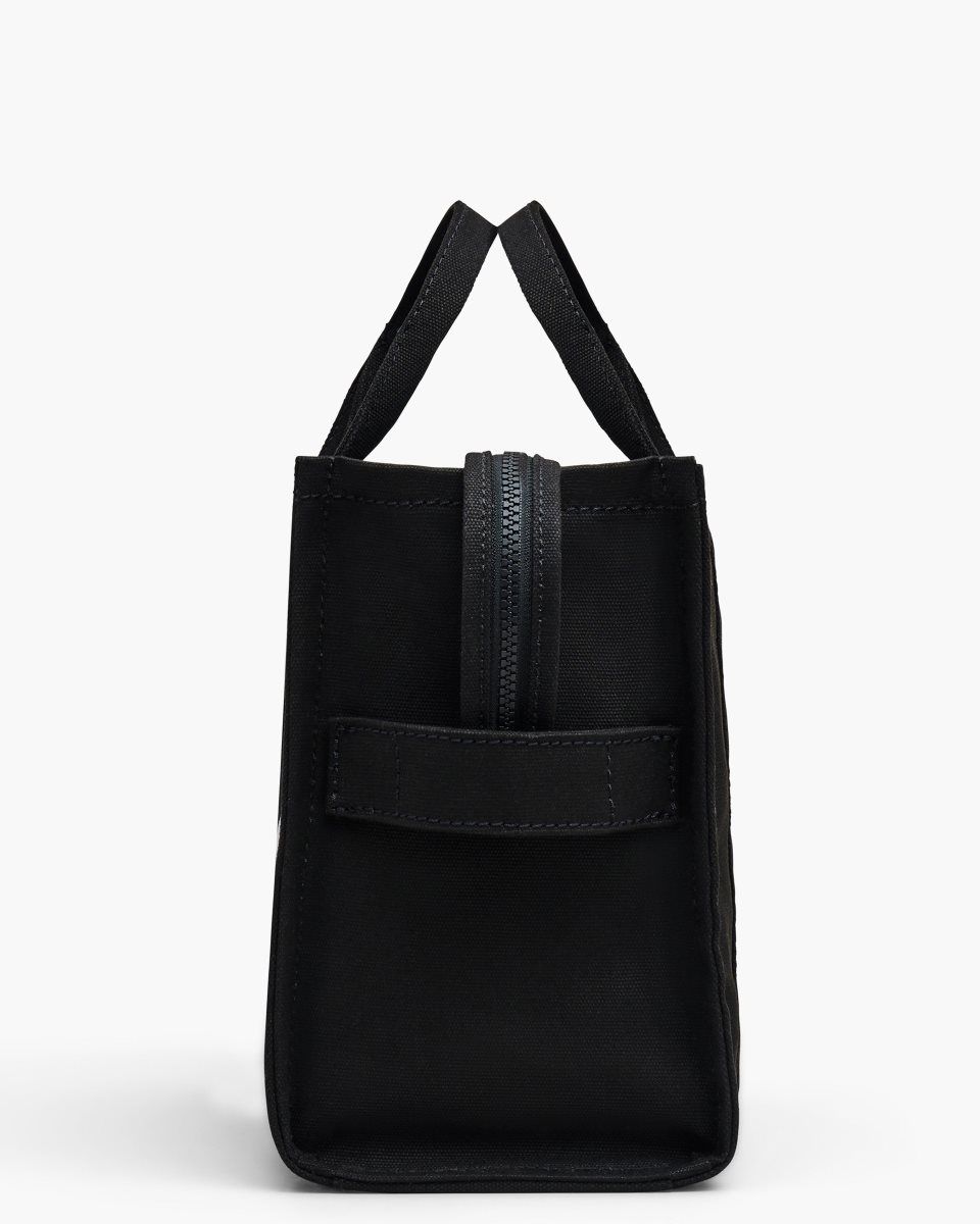 The Tote Bag Marc Jacobs The Canvas Medium Tote Bag γυναικεια μαυρα | 594683SBL