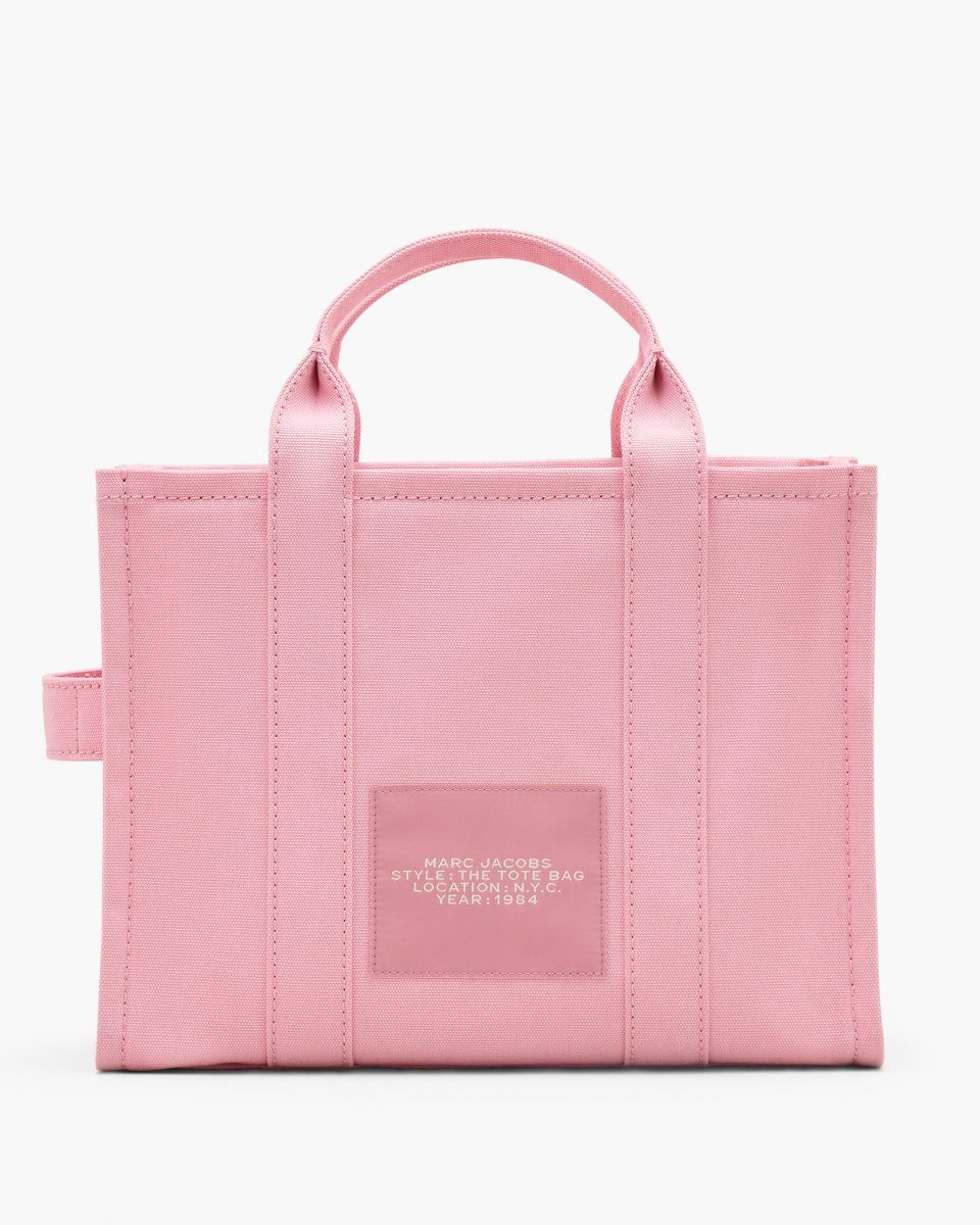 The Tote Bag Marc Jacobs The Canvas Medium Tote Bag γυναικεια ροζ | 629340XZS