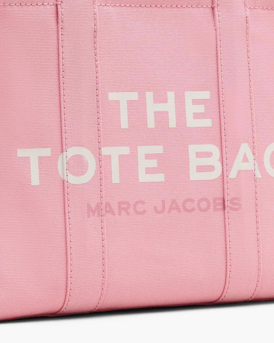 The Tote Bag Marc Jacobs The Canvas Medium Tote Bag γυναικεια ροζ | 629340XZS