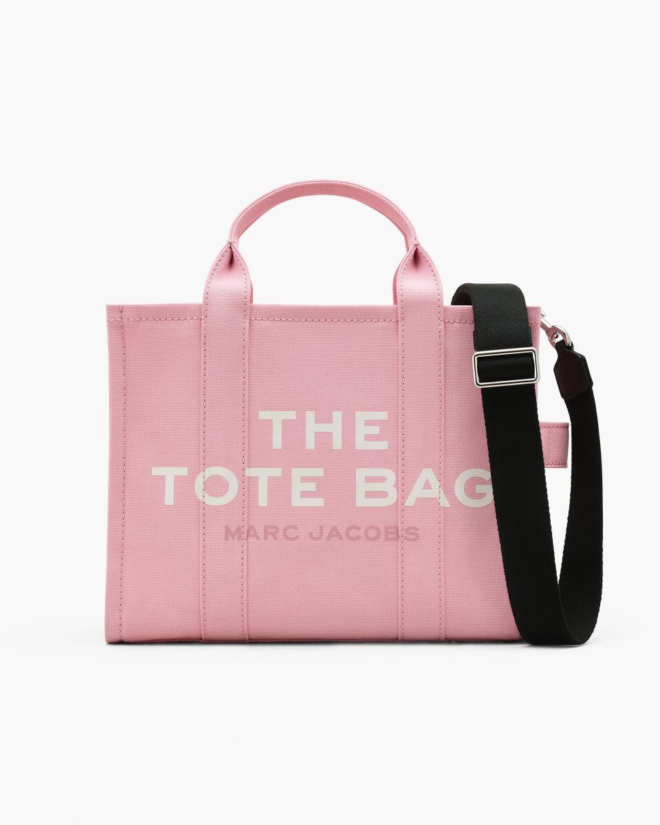 The Tote Bag Marc Jacobs The Canvas Medium Tote Bag γυναικεια ροζ | 629340XZS