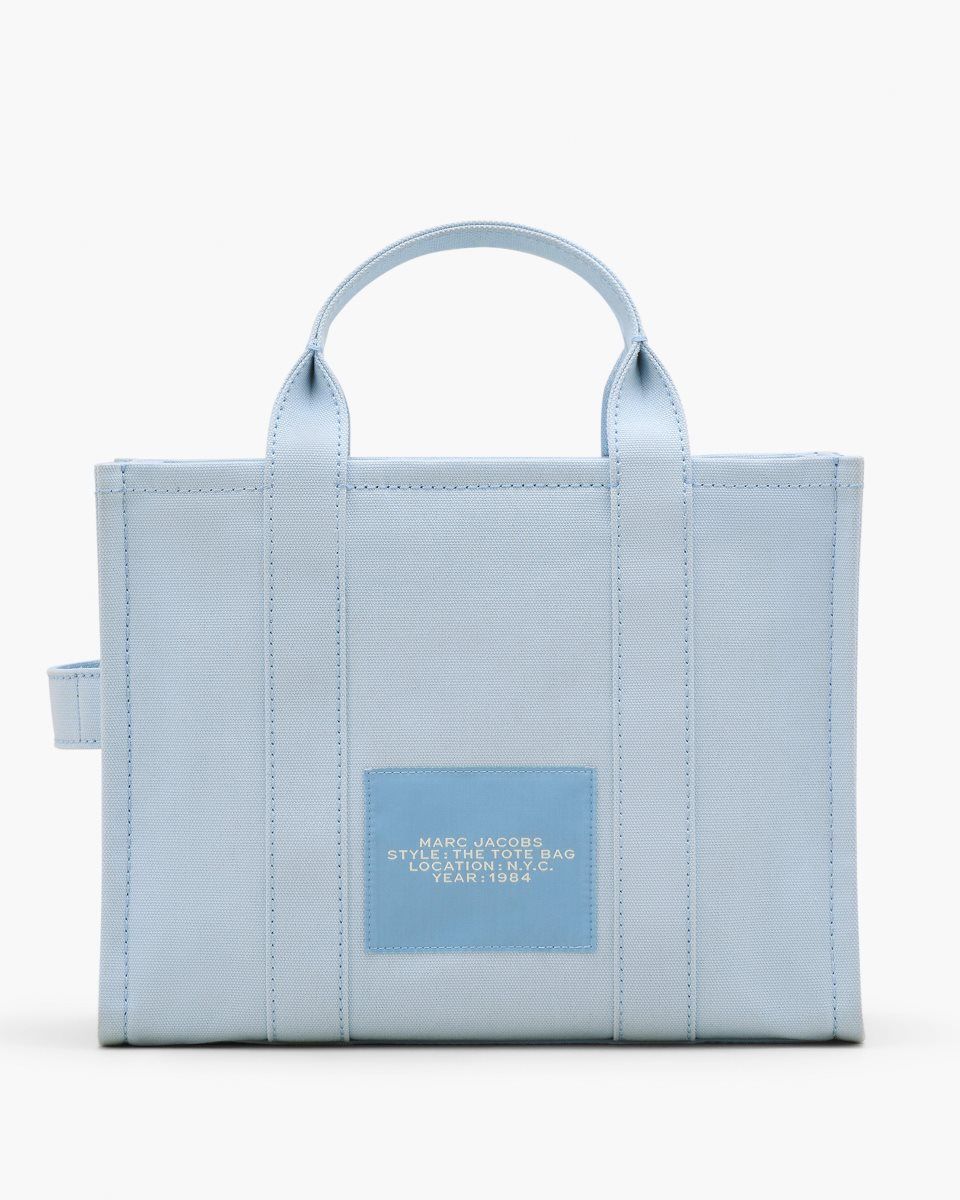 The Tote Bag Marc Jacobs The Canvas Medium Tote Bag γυναικεια μπλε | 980754GQE