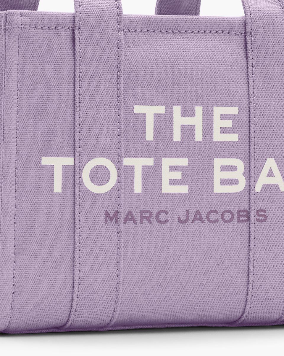 The Tote Bag Marc Jacobs The Canvas Small Tote Bag γυναικεια μωβ | 406395FPZ