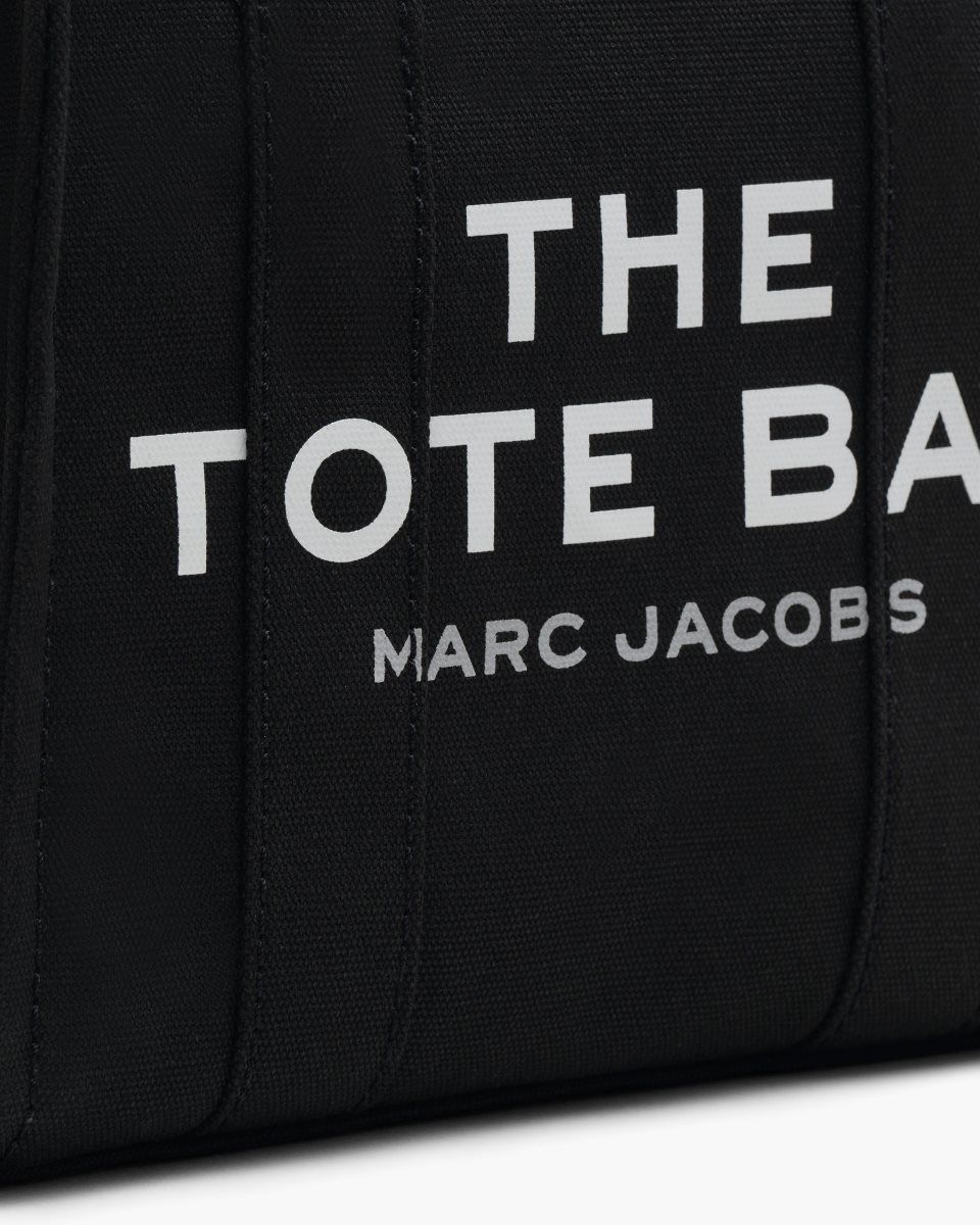 The Tote Bag Marc Jacobs The Canvas Small Tote Bag γυναικεια μαυρα | 487109ROL