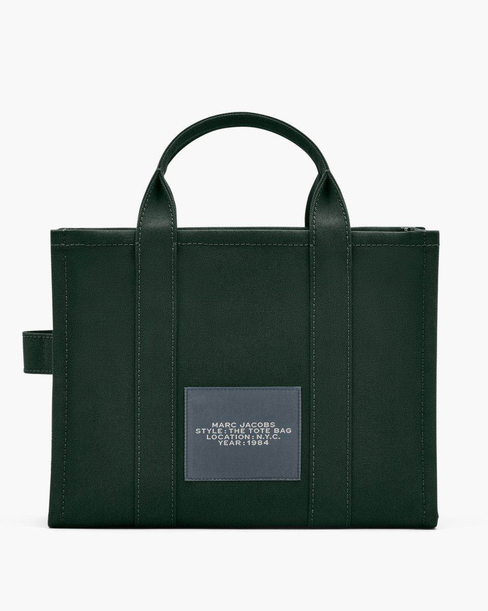 The Tote Bag Marc Jacobs The Canvas Small Tote Bag γυναικεια σκούρο πρασινο | 819403CPH