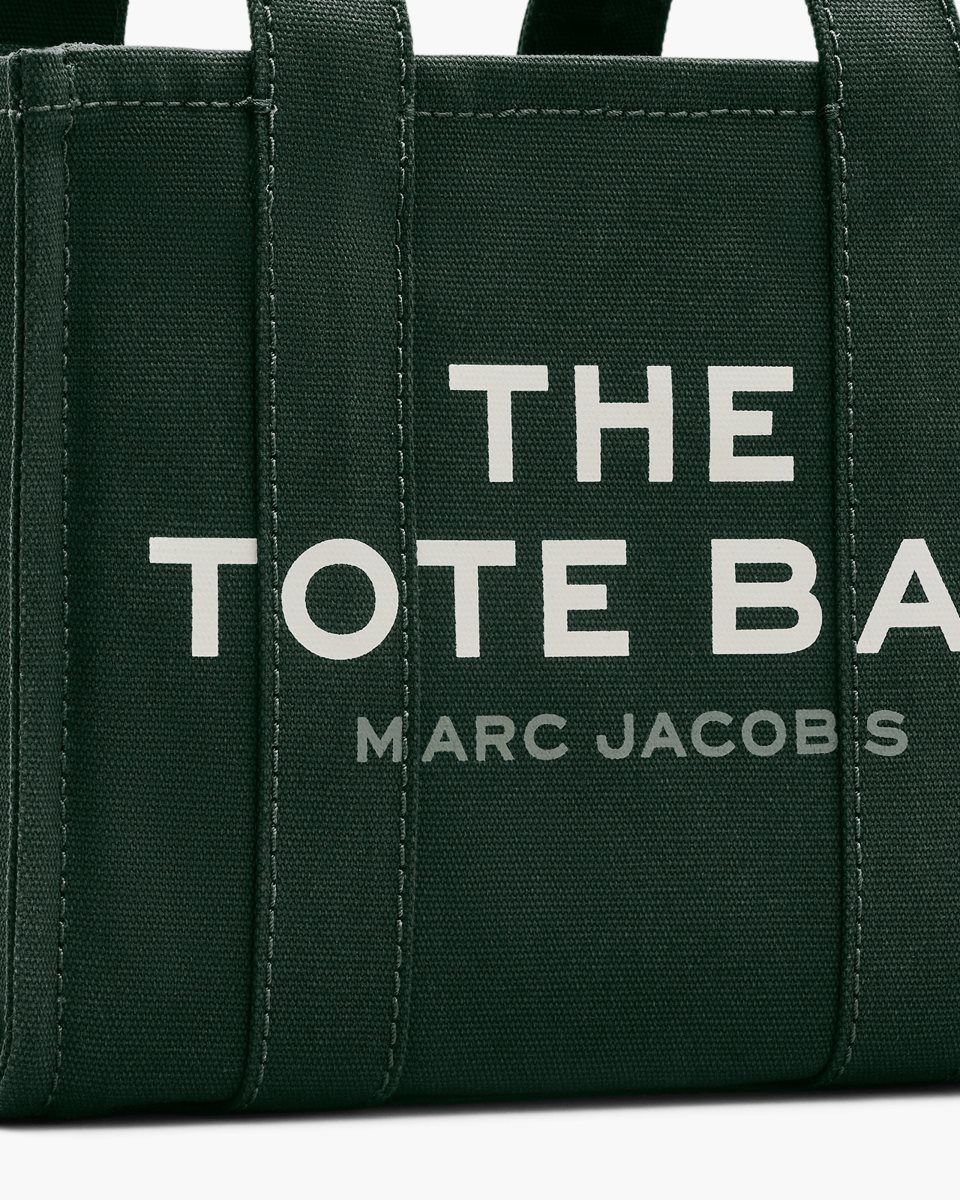 The Tote Bag Marc Jacobs The Canvas Small Tote Bag γυναικεια σκούρο πρασινο | 819403CPH