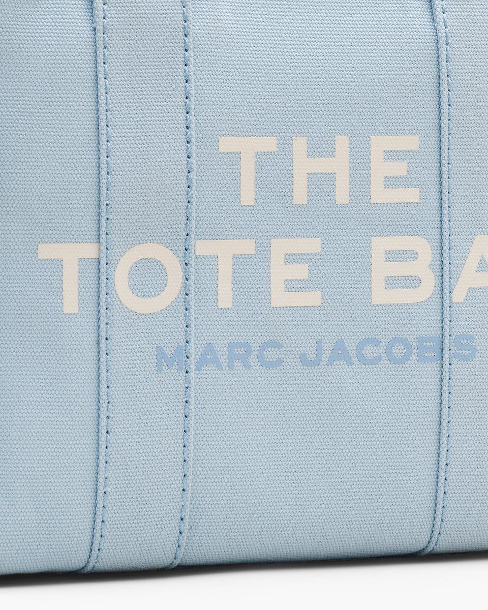 The Tote Bag Marc Jacobs The Canvas Small Tote Bag γυναικεια μπλε | 973012BHE