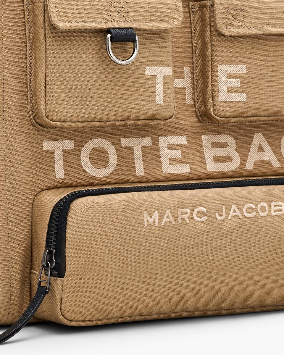 The Tote Bag Marc Jacobs The Cargo Canvas Large Tote Bag γυναικεια καφε | 107529SHM