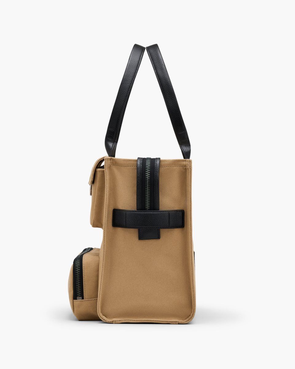 The Tote Bag Marc Jacobs The Cargo Canvas Large Tote Bag γυναικεια καφε | 107529SHM