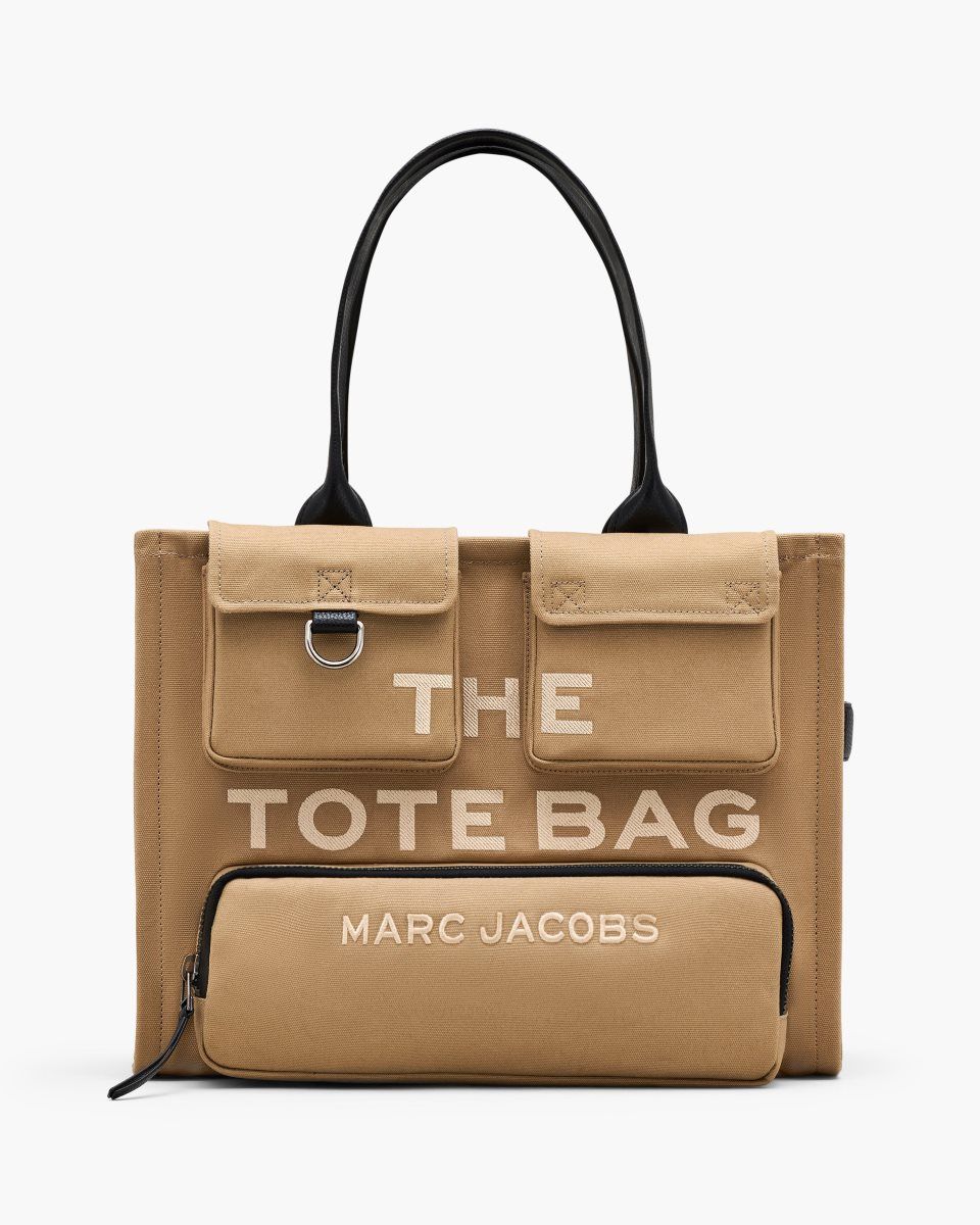 The Tote Bag Marc Jacobs The Cargo Canvas Large Tote Bag γυναικεια καφε | 107529SHM