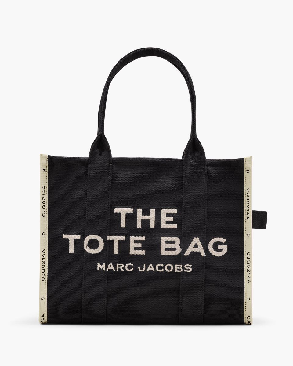 The Tote Bag Marc Jacobs The Jacquard Large Tote Bag γυναικεια μαυρα | 168053FHW