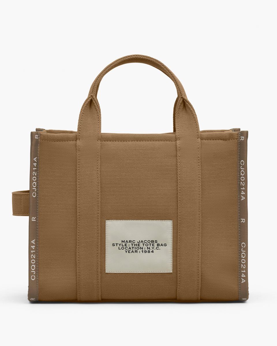 The Tote Bag Marc Jacobs The Jacquard Medium Tote Bag γυναικεια καφε | 074825EDW