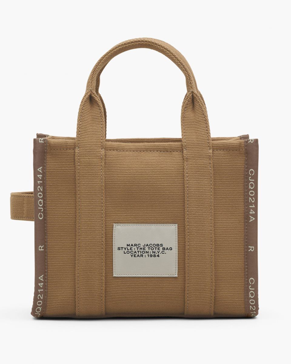 The Tote Bag Marc Jacobs The Jacquard Small Tote Bag γυναικεια καφε | 603295JDX