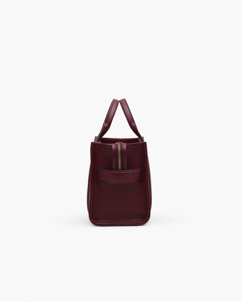 The Tote Bag Marc Jacobs The Leather Small Tote Bag γυναικεια ροζ | 821643MXK