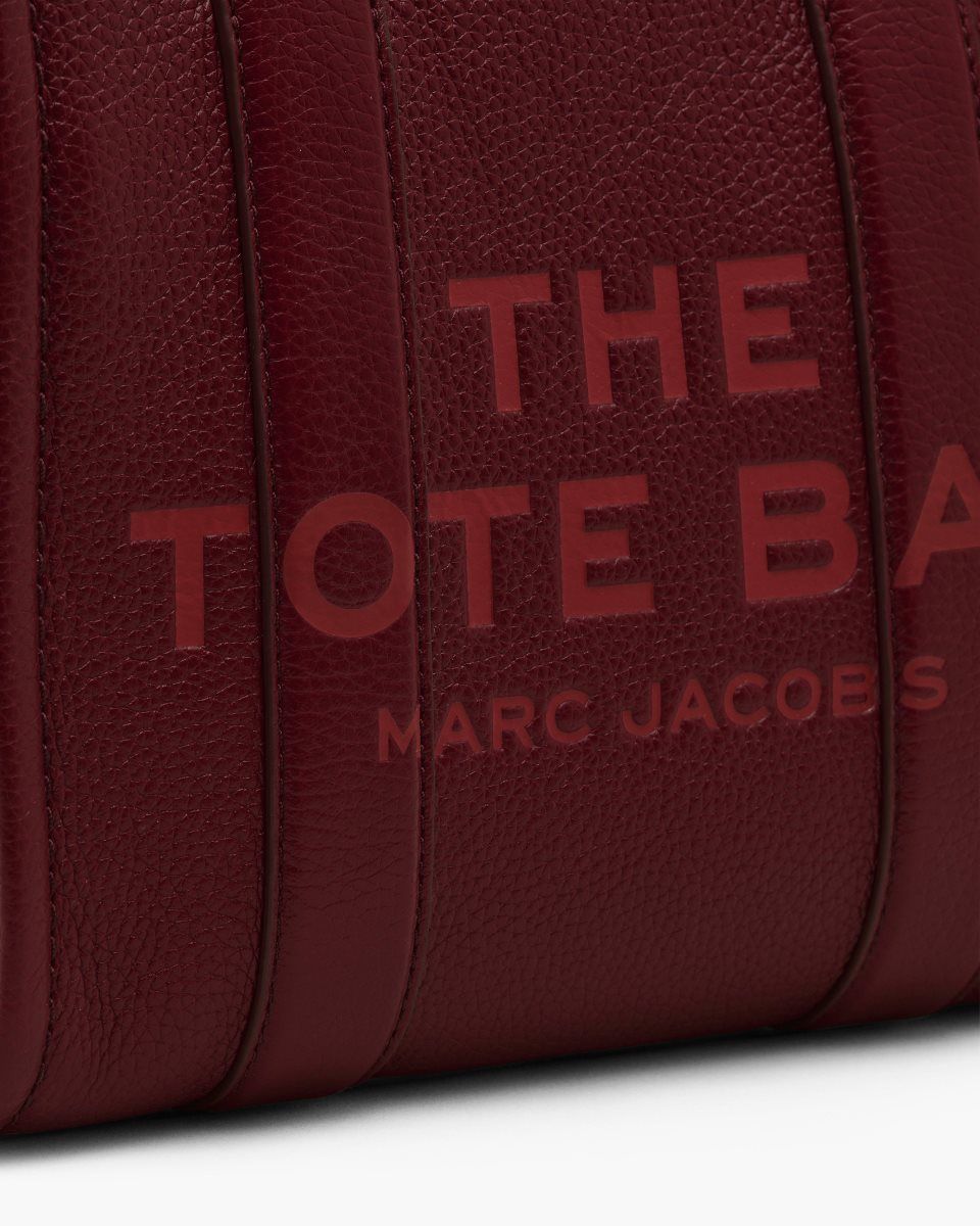 The Tote Bag Marc Jacobs The Leather Small Tote Bag γυναικεια ροζ | 821643MXK