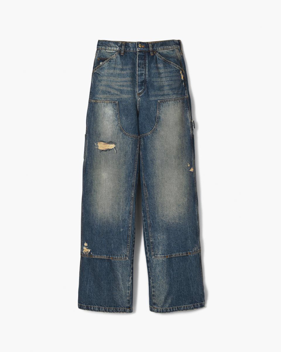 παντελονι Marc Jacobs Grunge Oversized Carpenter Jean γυναικεια μπλε σκουρο | 310498VRM