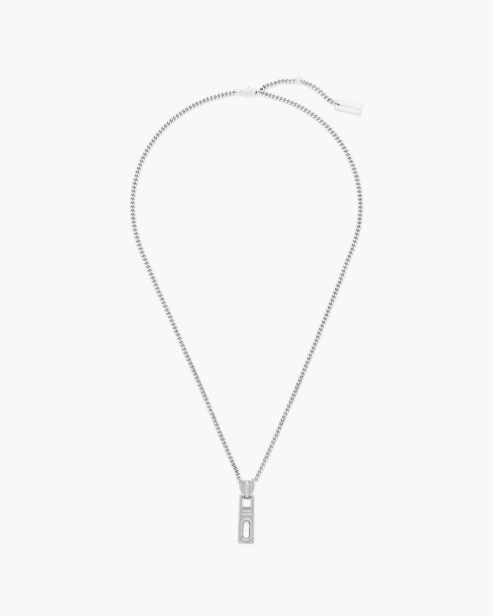 Κολιε Marc Jacobs J Marc Zipper Necklace γυναικεια ασημι | 630184HVD