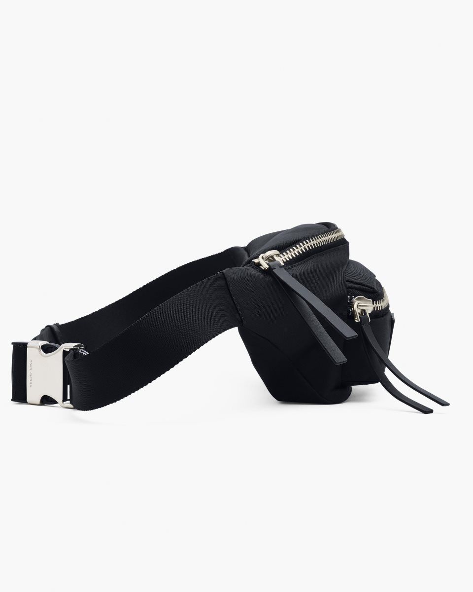 Σακιδια Marc Jacobs The Biker Nylon Belt Bag γυναικεια μαυρα | 268413HDA