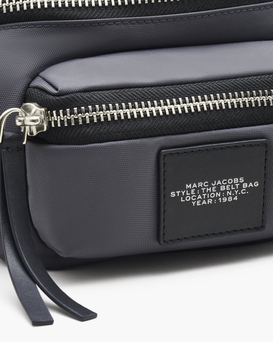 Σακιδια Marc Jacobs The Biker Nylon Belt Bag γυναικεια σκούρο γκρι | 510746AYP