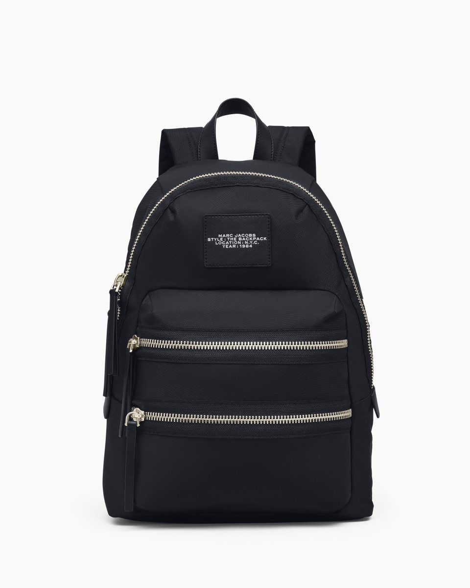 Σακιδια Marc Jacobs The Biker Nylon Large Backpack γυναικεια μαυρα | 693017VOP